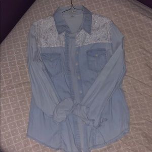 Per Se Juniors Button Down